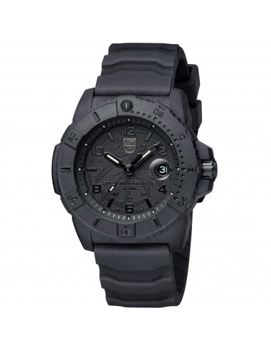 Luminox Men's Watch - Navy SEAL Quartz Black Dial Silicone Strap | XS.3601.BO.NSF les ctes