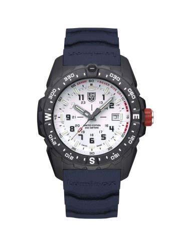 Luminox Men's Watch - Bear Grylls Survival Quartz White Dial Blue Strap | XB.3737 la chaussure