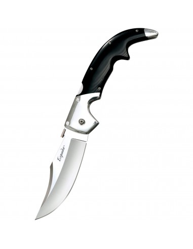 Cold Steel Folding Knife - Large Espada Clip Point Blade with Tri-Ad Lock | CS62MB vente chaude votre 