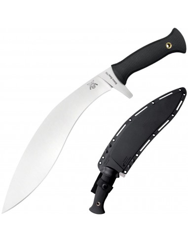 Cold Steel Knife - Gurkha Kukri Plain Edge Steel Blade Black Kray Ex Handle | CS35GKP en ligne des produits 