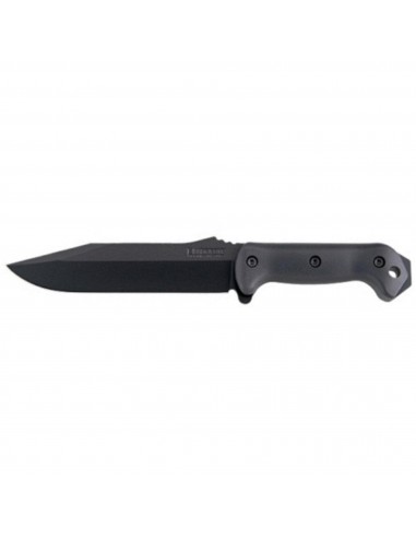 KA-BAR Knife - Becker Combat Utility Black Clip Point Fixed Blade, 12 3/4 Inch | BK7 50-70% off 