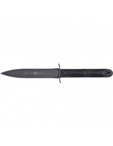 KA-BAR Knife - Double Edged Spear Point Blade Black Glass Filled Nylon Handle | EK44 meilleur choix