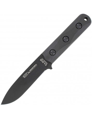 Ka-Bar Fixed Knife - 1095 Cro-Van Drop Point Blade Black Ultramid Handle | EK51 l'achat 