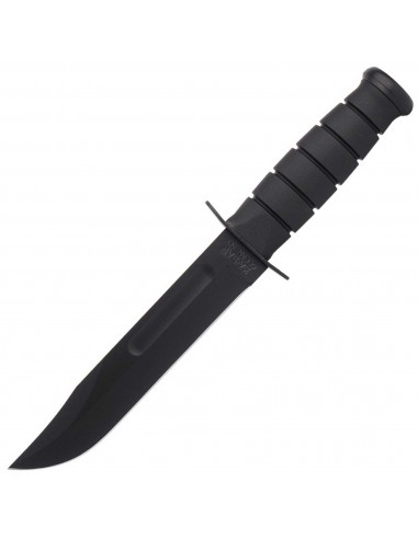 Ka-Bar Fixed Knife - Black Clip Point Blade and Kraton G Handle Utility | KB1213 Comparez et commandez 