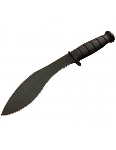 Ka-Bar Machete Knife - Combat Black Kukri Style Steel Blade Kraton G Handle | KB1280 en ligne