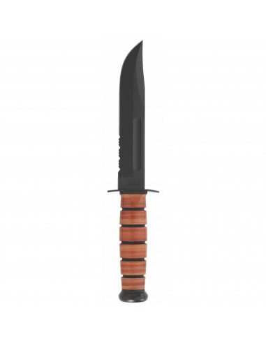 Ka-Bar Fighting Knife - USMC The Legend Full-Size Fixed Serrated Edge Blade | KB5018 la chaussure