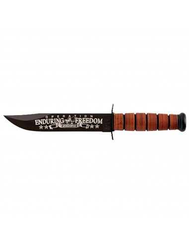 Ka-Bar Fighting Knife - USMC OEF Afghanistan Plain Edge Blade Commemorative | KB9169 vous aussi creer 