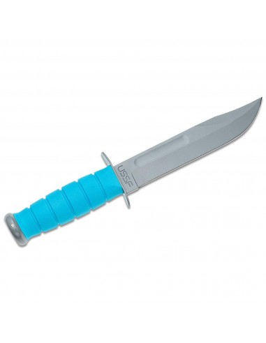 Ka-Bar Fighting Knife - USSF Space Bar 7 inch Gray Blade Blue Handle | KB1313SF JUSQU'A -70%! 