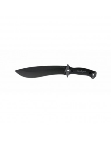 Kershaw Machete Knife - Camp 10 Recurve Fixed Blade Gray and Black Handle | 1077 Paris Déstockage Promo