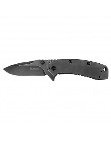 Kershaw Pocket Knife - Cryo II BlackWash Drop Point Blade with Frame Lock | KW1556BW Les êtres humains sont 