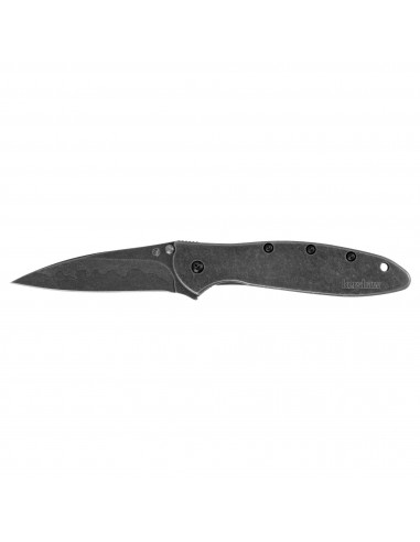 Kershaw Pocket Knife - Leek Composite BlackWash Drop Point Blade | KW1660CBBW Comparez plus de prix