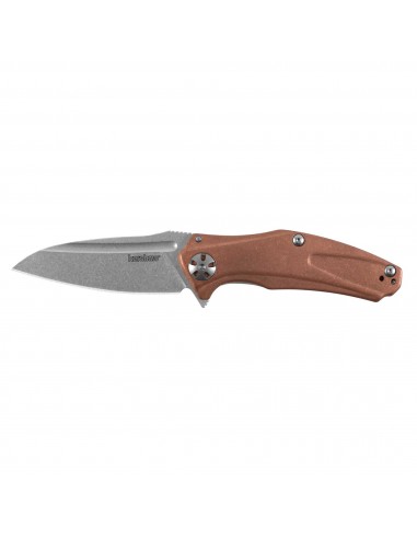 Kershaw Pocket Knife - Natrix Drop Point Steel Blade Everyday Copper Handle | KW7006CU Economisez 