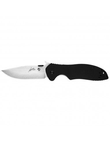 Kershaw Pocket Knife - Emerson CQC-6K D2 Drop Point Plain Edge Steel Blade | KW6034D2 50-70% off 