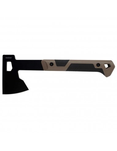 Kershaw Axe - Deschutes Black Blade Tan GFN and Rubber Grip Handle, 14 inch | KW1075X prix