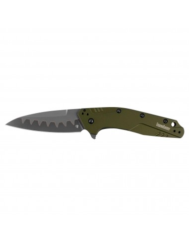 Kershaw Pocket Knife - Dividend Drop Point Composite Blade Liner Lock | KW1812OLCB pas cher