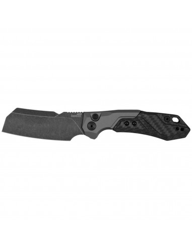 Kershaw Pocket Knife - Launch 14 BlackWash Cleaver Plain Blade Automatic | KW7850 plus qu'un jeu 