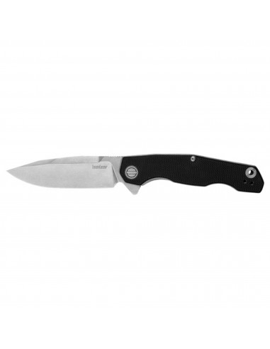 Kershaw Pocket Knife - Inception Clip Point Plain Edge Blade Black Handle | KW2031 JUSQU'A -70%! 