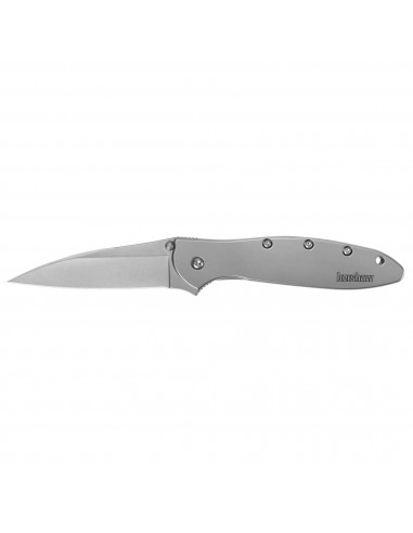 Kershaw Pocket Knife - Leek Drop Point Plain Edge Steel Blade Frame Lock | KW1660 prix