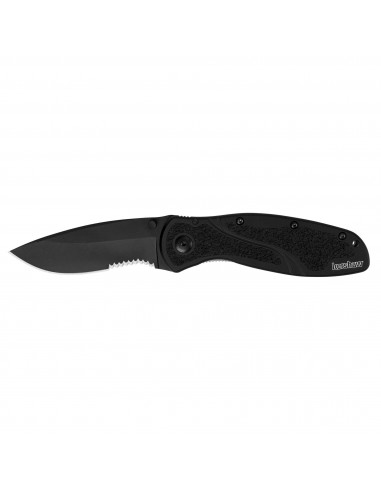 Kershaw Pocket Knife - Blur Partially Serrated Blade Inset Liner Lock | KW1670BLKST livraison gratuite