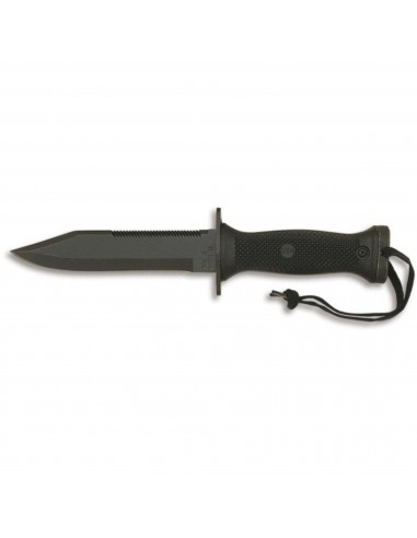 OKC Dive Knife - Mark 3 Black Oxide Plain Edge Stainless Steel Blade | 6141 Véritable concentré