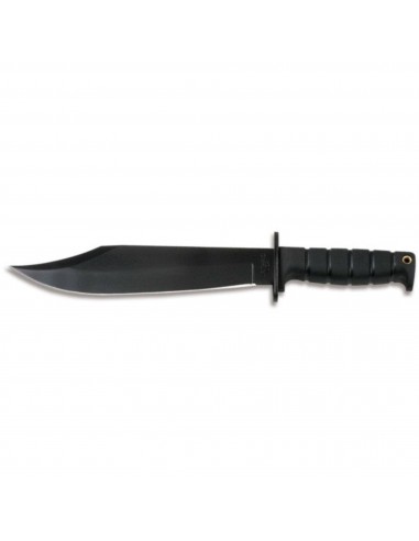 OKC Bowie Knife - SP10 Marine Raider Black Kraton Handle with Nylon Sheath | 8684 en ligne