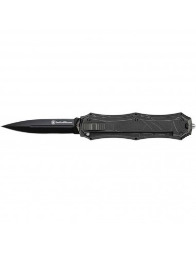 Smith and Wesson OTF Knife - Black Dagger Style Blade Aluminum Handle | SWOTF9B d'Europe débarque