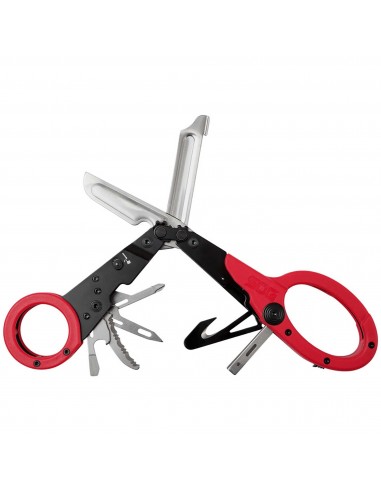 SOG Multi-Tool - Parashears Stainless Steel Blade Red GRN Handle | 23-125-02-43 pas cher chine